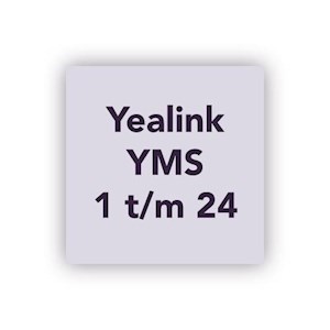 Yealink Meeting server (1 t/m 24 H.323 SIP registraties)