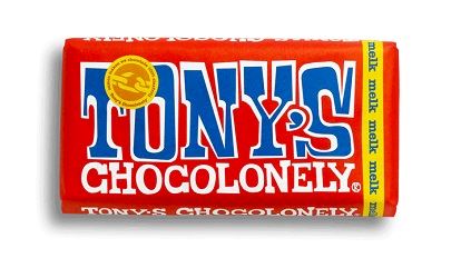 Tony's Chocolonely logo reep