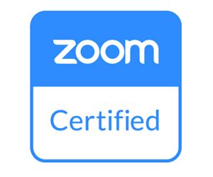 Zoom Rooms Certified logo